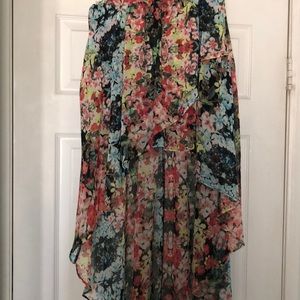 High low skirt